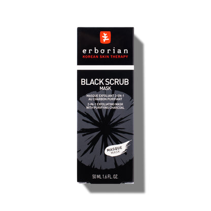 Black Scrub masque exfoliant au charbon