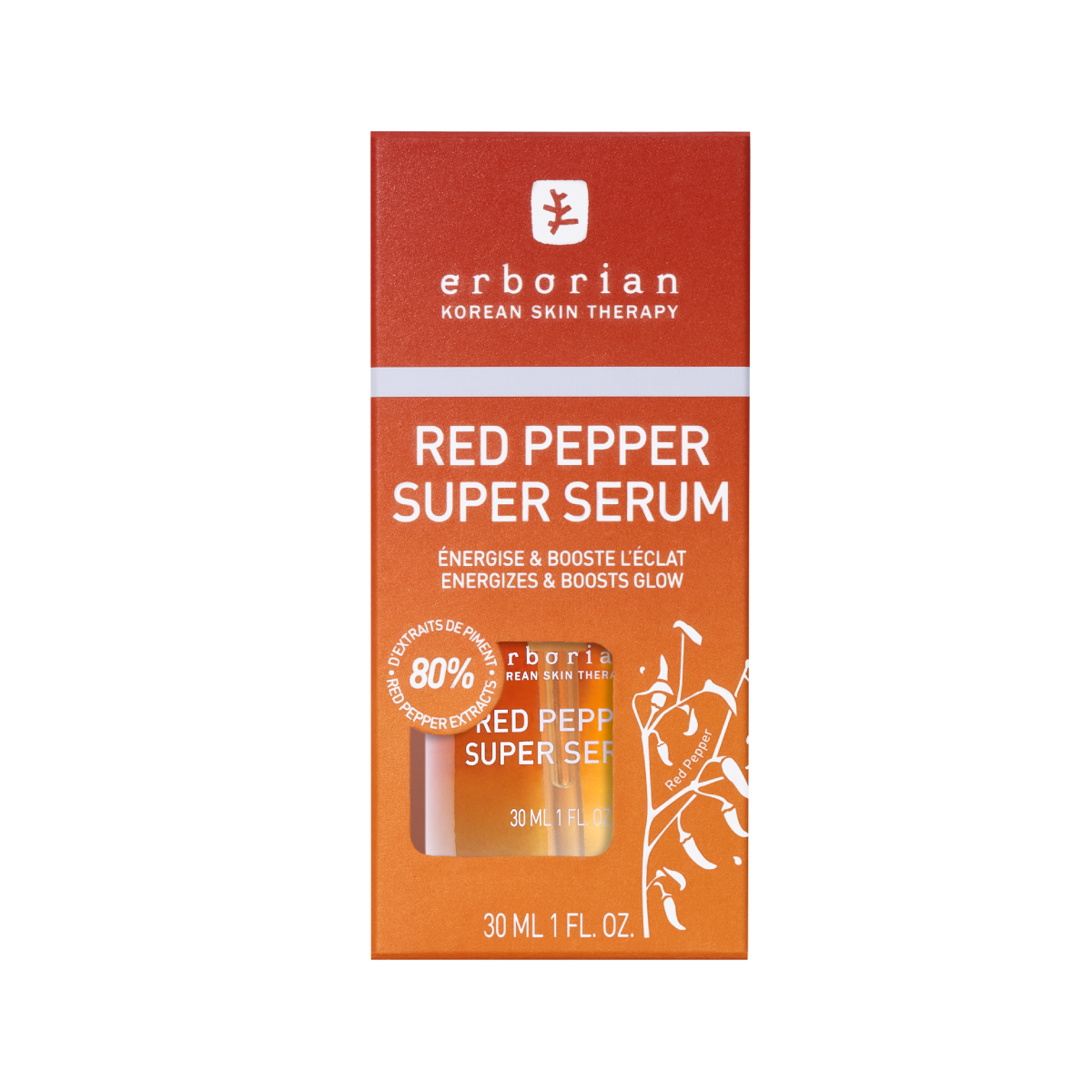 Red Pepper Super Sérum - Sérum éclat