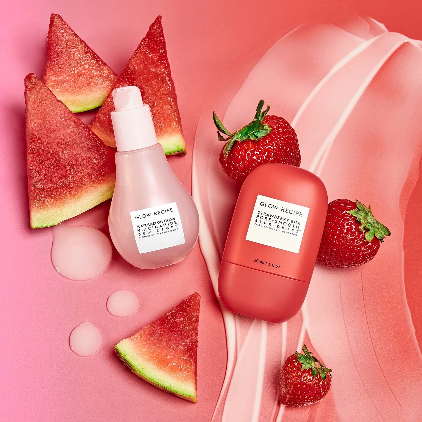 Strawberry BHA Pore-Smooth Blur Drops - Sérum pour resserrer les pores