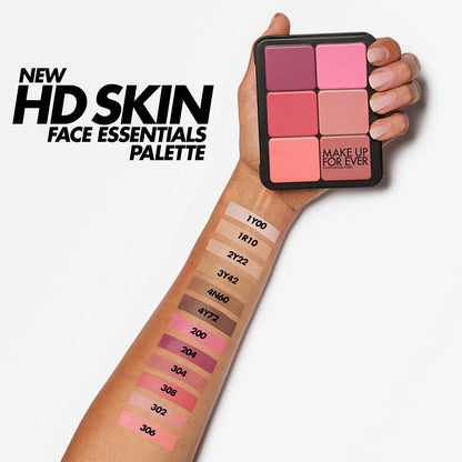 HD Skin Face Essentials - Palette fond de teint et blush crème